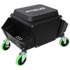 Heavy Duty Mechanic Stool with 330lbs Load Capability, Garage Stool