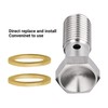 EVIL ENERGY M12x1.5 Metric Stainless Steel Single Banjo Bolt Brake