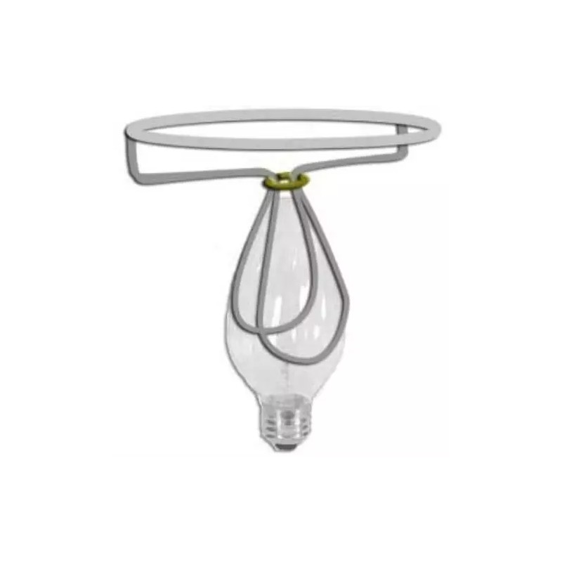 Undisclosed Red Four Inch Tapered Drum Clip on Chandelier Lampshades