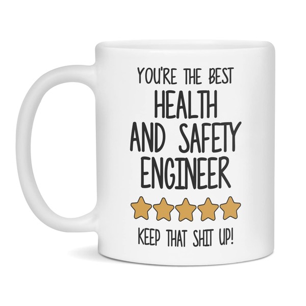 Best Health And Safety Engineer Mug, World's Best Health And