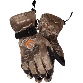 ScentLok BE:1 Fortress Insulated Waterproof Camo Hunting Gloves (Realtree Excape, Large)