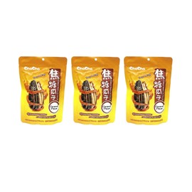 ChaCha Roasted Sunflower Seeds Caramel Flavor, (3 Pack, Total of 16.92oz)