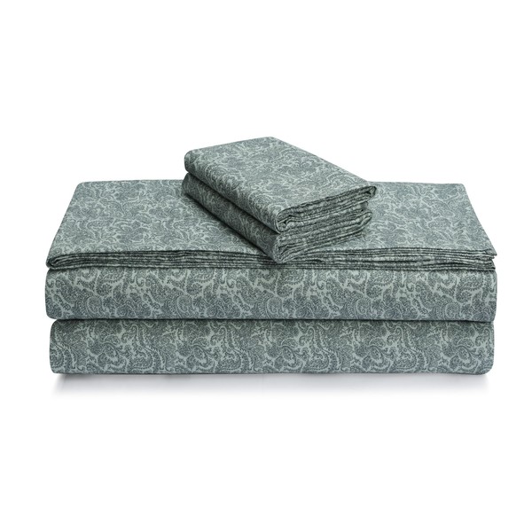 Tribeca Living 100% Cotton King Pillowcase Set, Ultra-Soft Portuguese Flannel