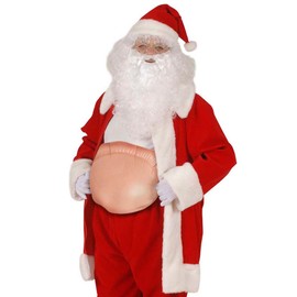 NET TOYS Addome Gonfiable Color Carne Birra Drinks Dispenser for Jokes and Costumes, Pink, 8543G