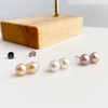 Freshwater Pearl Earrings 3 Pearl Earrings Silver 925 Pearl Stud
