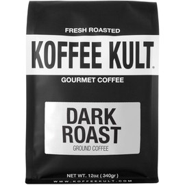 Koffee Kult Dark Roast Ground Coffee (12oz)