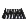 Black Travel Roll Up Backgammon Set 13 Inch