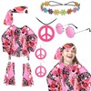 YongSral Hippie Costume Women's Hippie Clothing Women's Fancy Dress Costumes