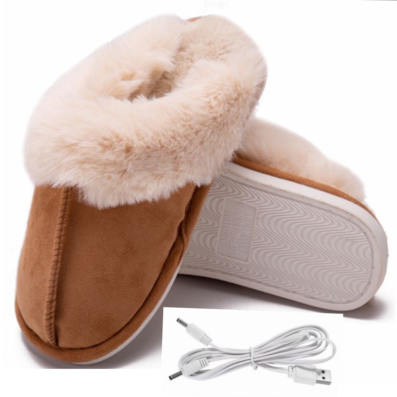 Women Heated Slipper USB Constant Temperature 50 Degrees Electric Foot