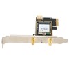 PCIe WiFi 6E Card 2.4G/5G/6Ghz Up to 2400Mbps Dual Antenna