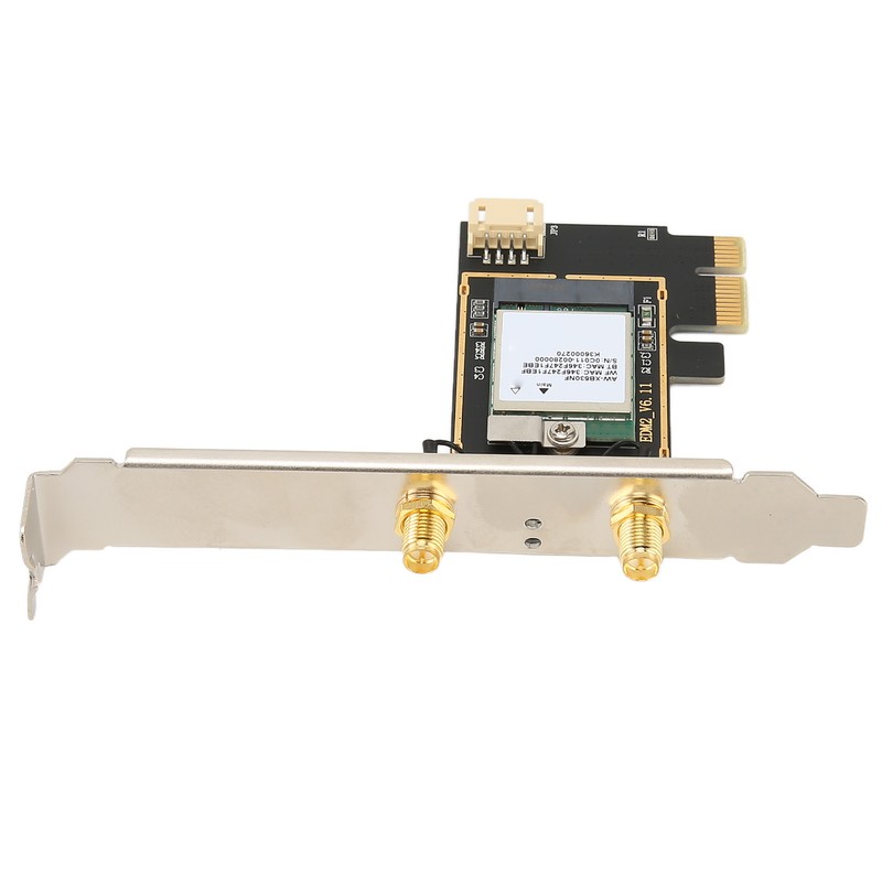 PCIe WiFi 6E Card 2.4G/5G/6Ghz Up to 2400Mbps Dual Antenna