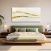 VAYIMDH Canvas Abstract Art White Large Wall Decorations for Living