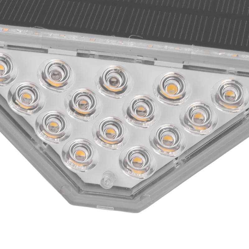 2 Set Solar Step Lights Triangle Solar Stair Light IP68