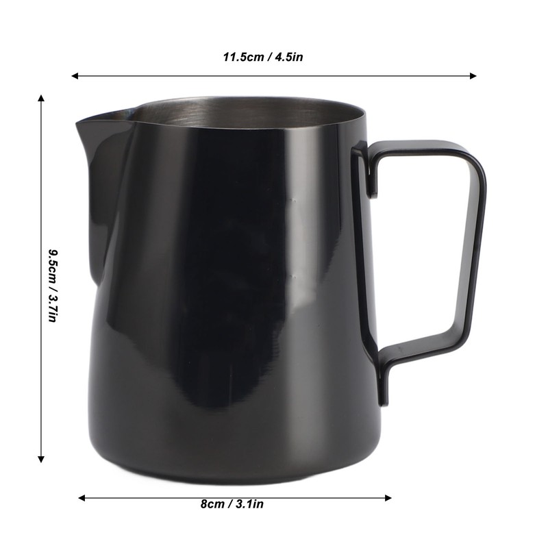 Frothing Cup 304 Stainless Steel Large Capacity Milk Frothing Pitcher