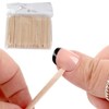 [Out_62] Wood Nail Stick Nail Tip Remover Stick 7.5cm 100-Pack / [아우트_62]우드 네일스틱 네일팁제거 스틱 7.5cm 100개입