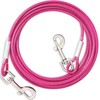 Dog Tie Out Cable Chew Proof, Long Dog Leash,360° Metal