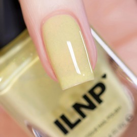 ILNP Lunchbox - Pastel Yellow Holographic Crelly Nail Polish - Vegan, Cruelty Free, Non Toxic