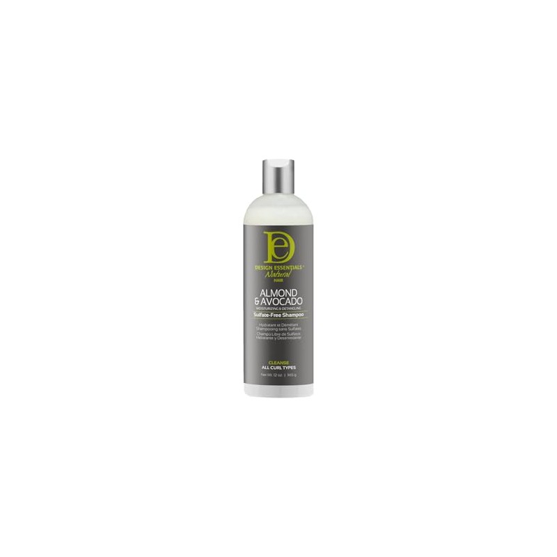 Design Essentials Natural Almond & Avocado Moisturizing & Detangling Sulfate-Free