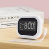 CLSSLVVBN Digital Display Vibration Bed Clock for Student Dormitory with