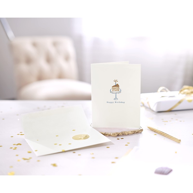 Papyrus Blank Birthday Card (Happy Birthday)