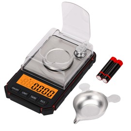 TADA Digital Milligram Scale 100g/0.001g Pocket Mg Scale for Weighing Powders, Jewelry, with Cal Weight, Tweezer, Metal Powder Pan
