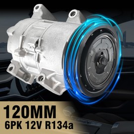 Aspligo Air Conditioner AC Compressor Fits for Toyota Matrix Corolla 1.8L 2009-2010, for Scion xD 1.8L 2008-2014, with A/C Clutch, CO11210C AC Compressor, Replaces 8831002370, 8831002510