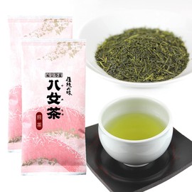 Sencha Green Tea Leaf YaME-Tea Home Use, Sencha Gold, 3.5 oz (100 g) x 2 Bag Set, Iwasakien Seicha, Kyushu, Fukuoka, 100% Yame Tea, For Work