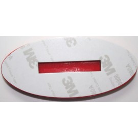 Ford tractor farm red logo field plow new truck auto decal sticker 3d emblem