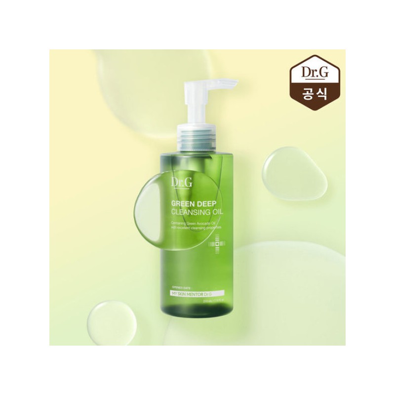 Dr.G 닥터지 그린 딥 클렌징 오일 210ml (증)레드 블레미쉬 쿨