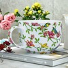 24oz Large Coffee Cups Soup Mugs with Handles Traditional Large