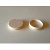 Hinge and Bracket Supplies 10 x 35mm White Cabinet Hinge