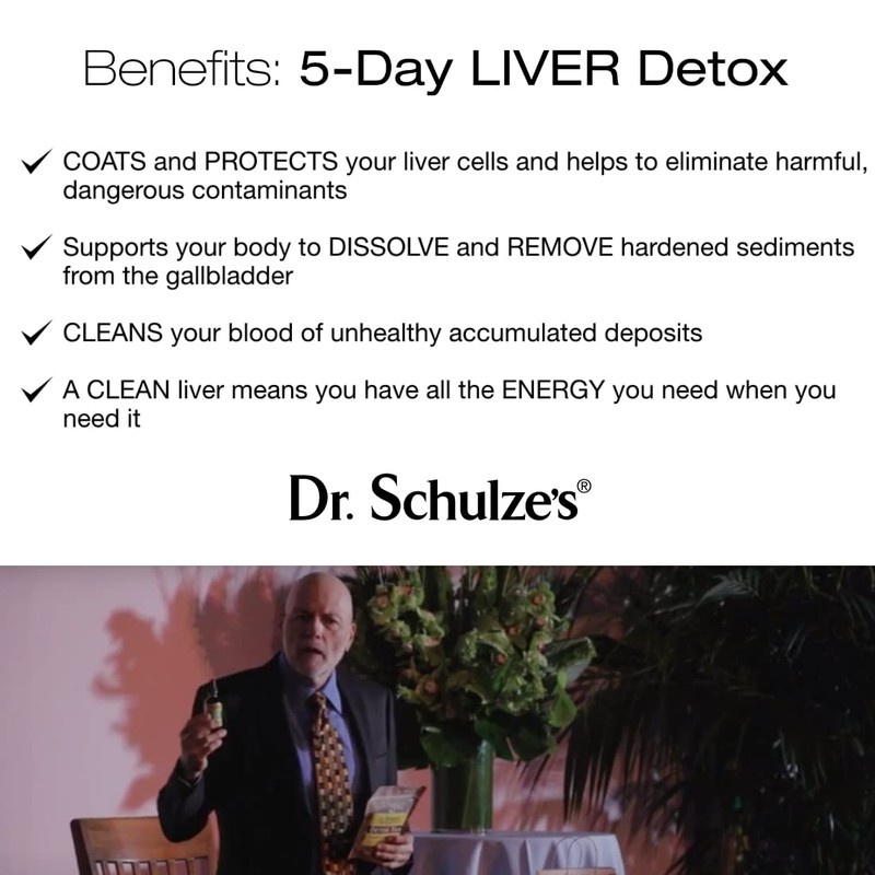 Dr. Schulze's 5-Day Liver Detox - 5-Day Liver Cleanse Kit