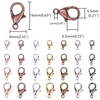 YAKA100pcs Alloy Lobster Clasps Clip DIY Necklace Jewelry Finding Making