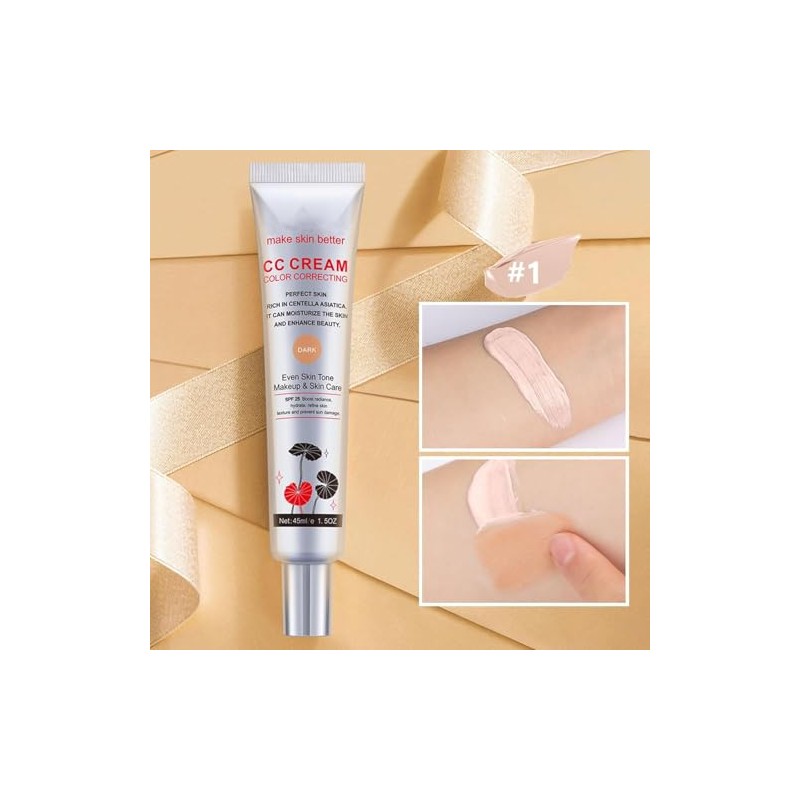 Base De Maquillaje CC Cream Hidratante Con Centella Asiática