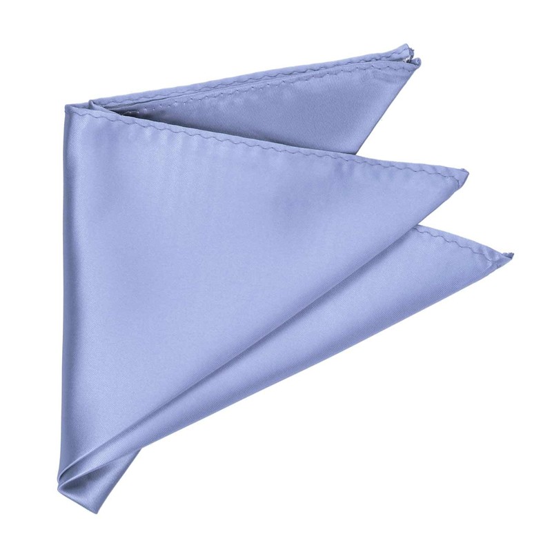 tiemart Premium Pocket Square (Periwinkle)