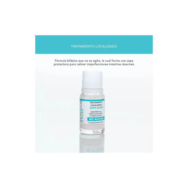 Tratamiento Localizado Skin-CR para Acné con Ácido Salicílico y Azufre