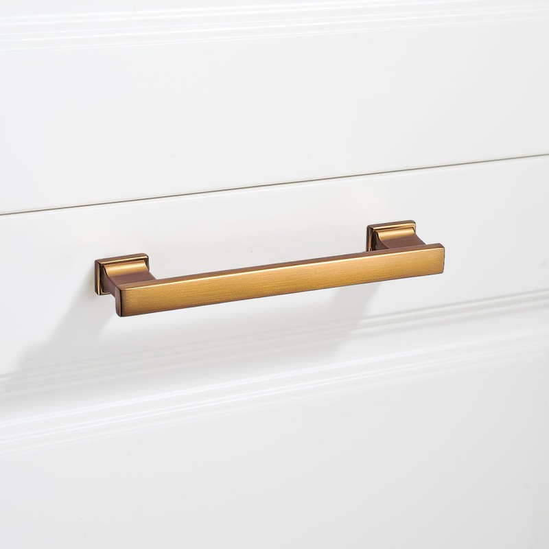 GOFFIDECO 10 Pack 6 Inch Length|5 Inch(128mm) Hole Center Champagne