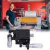 XY Linear Stage Cross Roller Micrometer Manual Slide Table Trimming