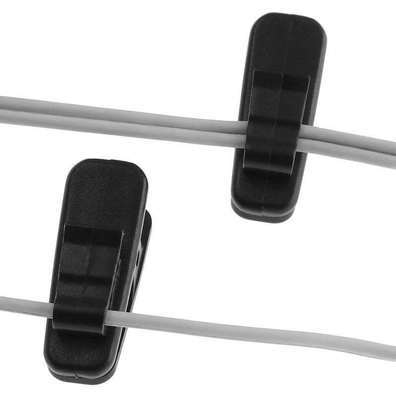 Bonsicoky 24 Pack Clips for Earphone Wire, Headphone Mount Cable