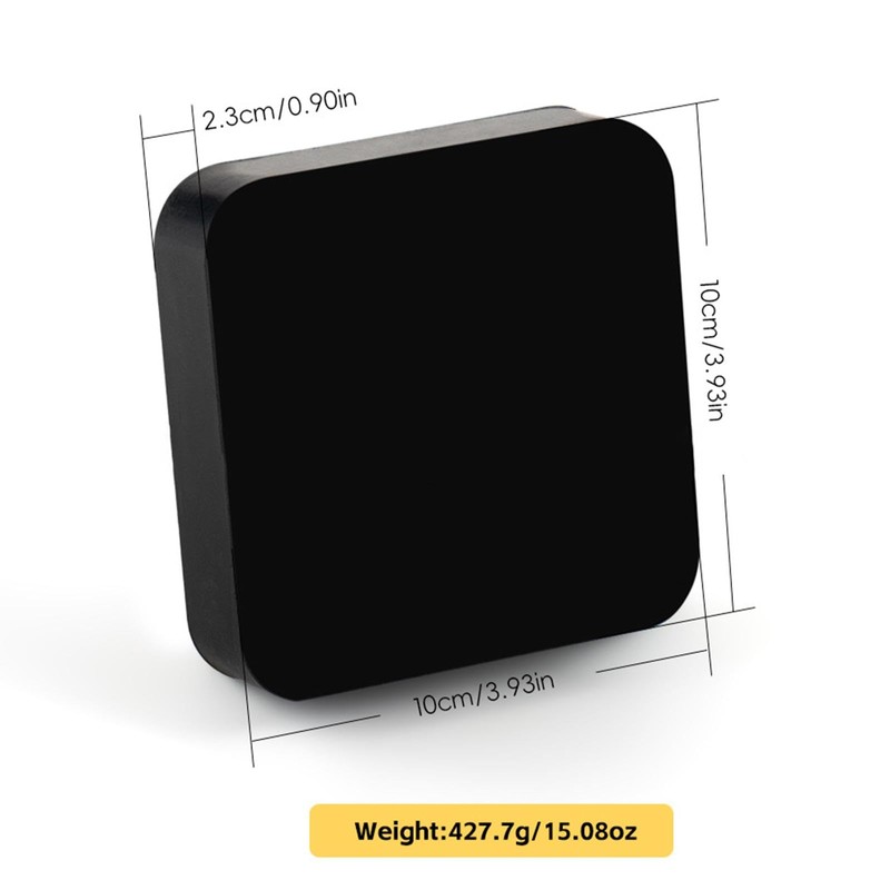 rockible Jewelry Bench Block, Dapping Block, Nonslip Rubber Bench Block,
