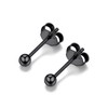 PROSILVER Ball Earrings, Wear All Day, 925 Silver, Hypoallergenic, Women's