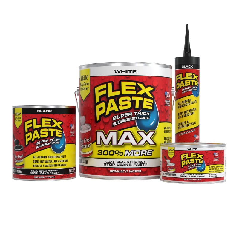 Flex Paste, Waterproof Paintable Putty, Spackle Sealant, Fill Gaps Cracks