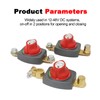 Battery Cut Off Switch, 12V-48V Side Post Master Disconnect Isolator,