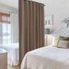 RYB HOME Extra Wide Curtains for Divider Room Separation Soundproof