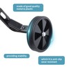Tsnamay Pair of Black Bicycle Auxiliary Wheel Children's Bicycle Accessories