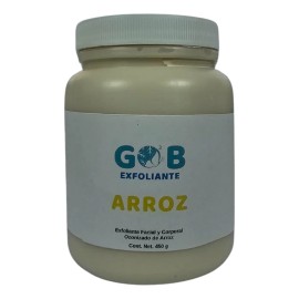 Exfoliante De Arroz Ozonizado - Go3b - 450 G