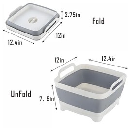 Colador 2 en 1 para colocar sobre el fregadero y lavaplatos, bandeja para fregadero de cocina, cesta coladora de fregadero de acero inoxidable con dre