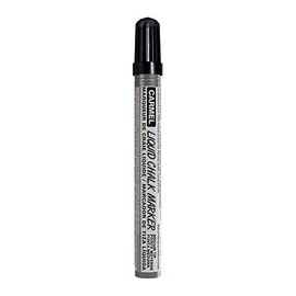 Carmel Liquid Chalk Marker Medium Tip (Black), Removable Water-Based Chalk Pen, Erasable Chalk Marker, Bistro Chalk Marker
