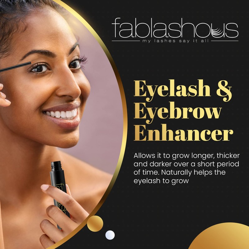 The Original Fablashous Luxury Eyelash Eye Whip and Eyebrow Enhancer