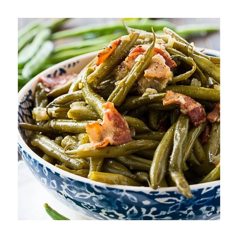 TomorrowSeeds Contender Green Bean Seeds | Non GMO USA Stringless